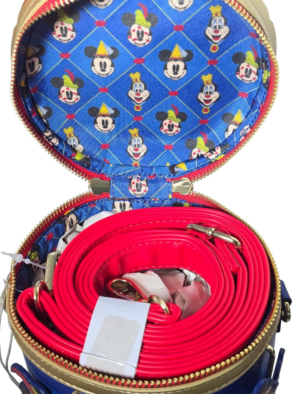 Loungefly Disney Brave Little Tailor Carousel Crossbody Bag NWT - Picture 7 of 8
